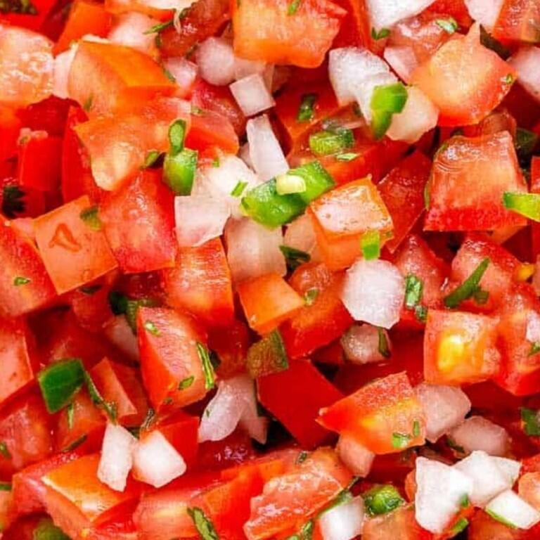 Small Tray of Pico De Gallo