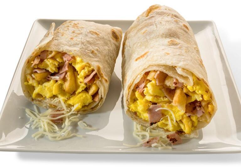 Ham Breakfast Burrito